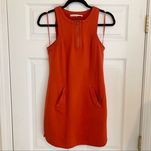 Trina Turk Zip Front Mini Mima Tank Dress